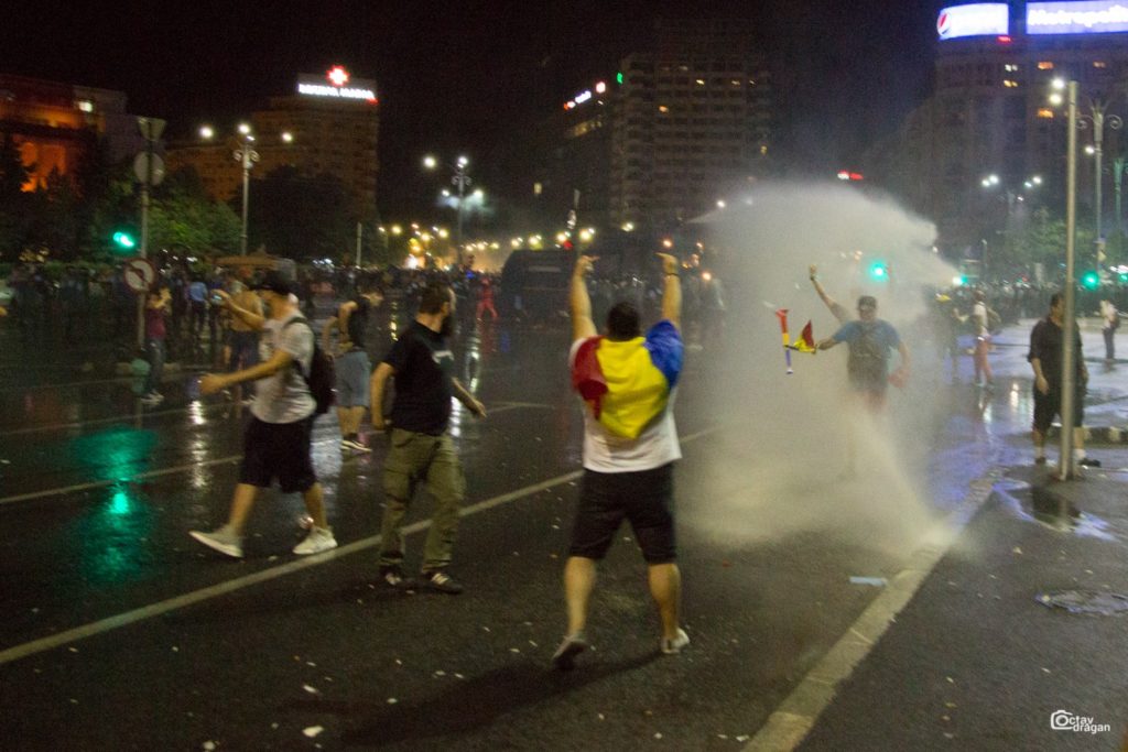 EVENIMENT EPOCAL Protest 10 August Diaspora S-A SCRIS ISTORIE