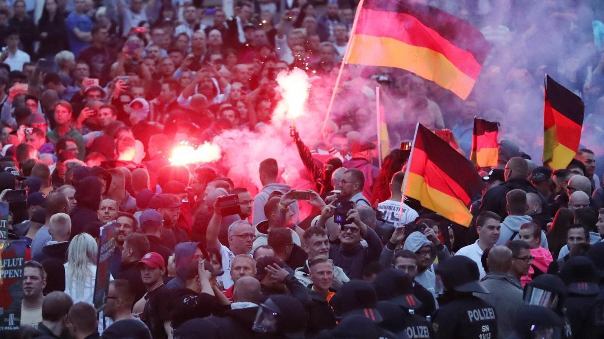Proteste în Chemnitz, Germania