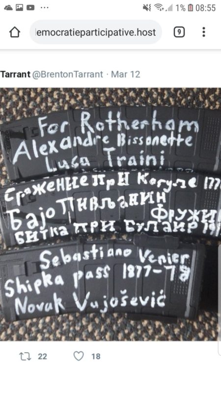 BRENTON TARRANT și Supraviețuirea Popoarelor Autohtone