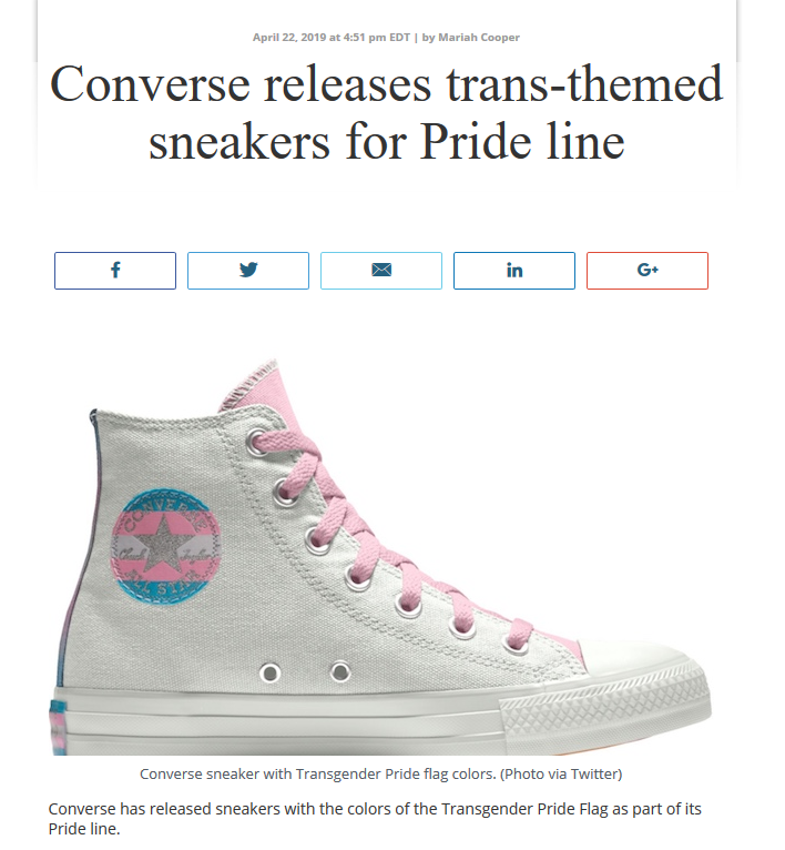 Converse Lansează Colecție LGBT