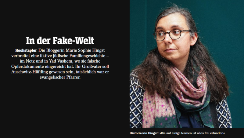 Mărturie Mincinoasă Despre Holocaust