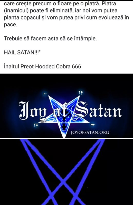 Cosmin Oltean și Cultele Anti-Creștine din România