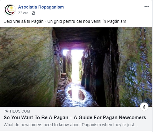 Cosmin Oltean și Cultele Anti-Creștine din România