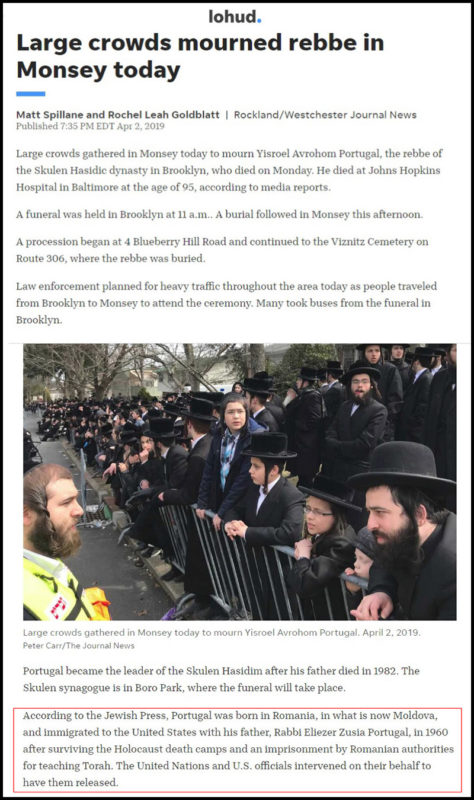 Mii de Jidani Prezenți la Înmormântarea Unui Escroc