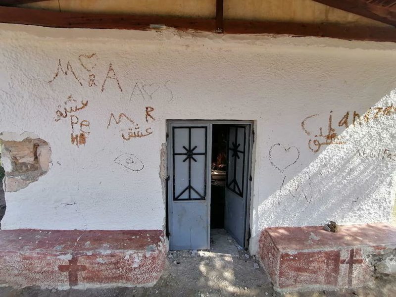 BISERICĂ DEVASTATĂ ÎN GRECIA