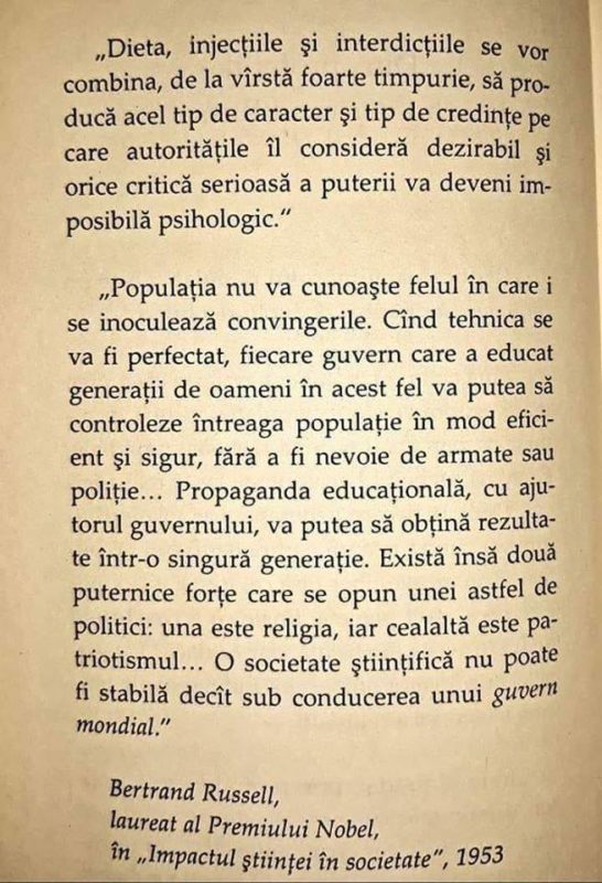 Ideologul Neomarxist Bertrand Russel