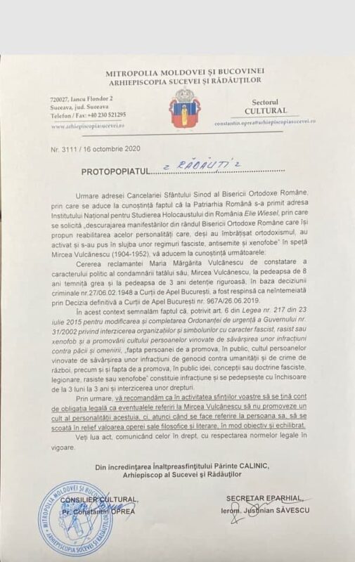 Parohiile sunt amenințate de Elie Wiesel