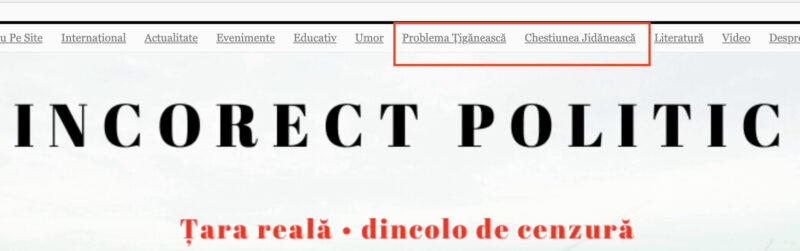 Senatori AUR promovează "un site rasist cu accente naziste"