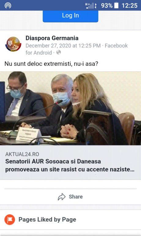 DEFĂIMARE! Senatori AUR atacați în presă