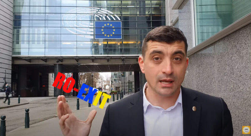 S-a strigat "ROEXIT" la protestul de pe 21 decembrie