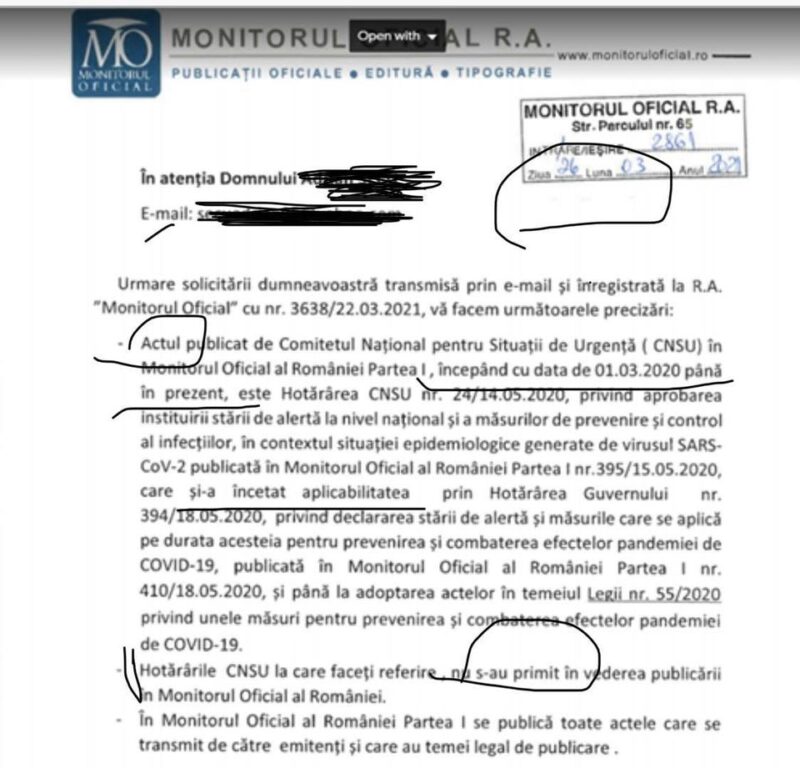 Avocatul Gheorghe Pipera arată faptul că amenzile pentru restricții covid sunt ilegale