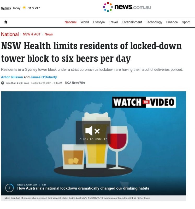 Au voie maximum șase beri pe zi - Prohibiția alcoolului ca măsură anti-covid 19 în Noua Zeelandă