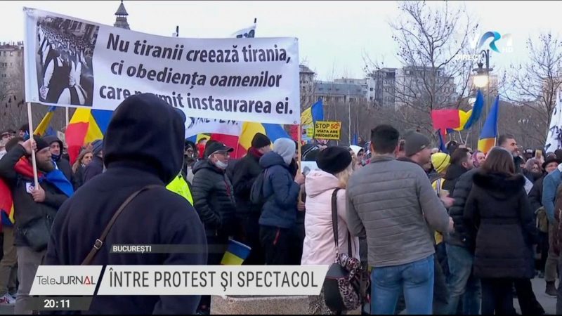 PROTEST MASIV 2 Octombrie 2021 - Examenul Conștiinței Poporului Român