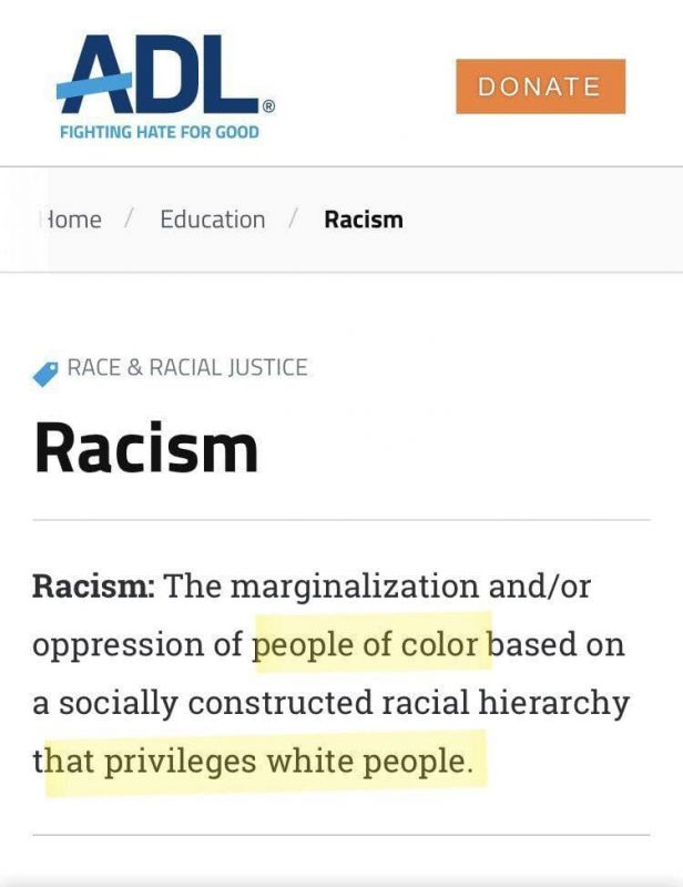 Definiția rasismului a fost schimbată - Acum doar albii pot să fie rasiști
