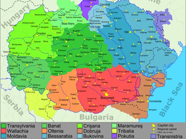 Rusia propune recrearea României Mari?