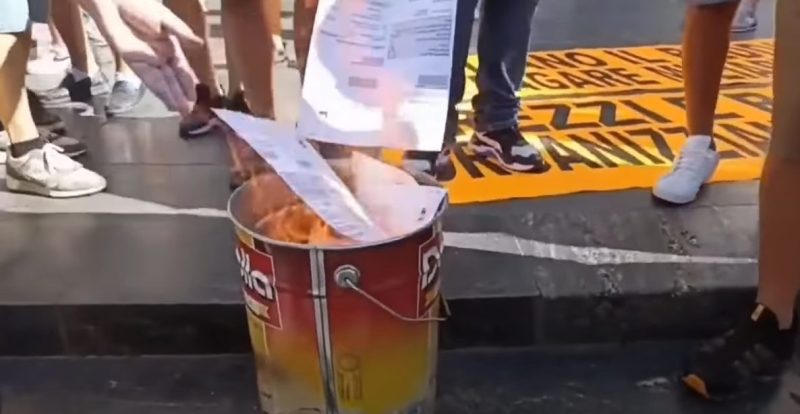 Italia: Oamenii ard facturile de energie și se declară neguvernabili