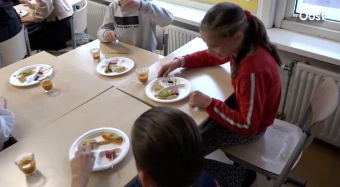 Proiect European: Elevii din Olanda primesc viermi de făină și insecte la prânz