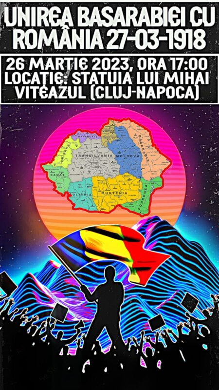 EVENIMENT: 105 ani de la Unirea Basarabiei cu România 