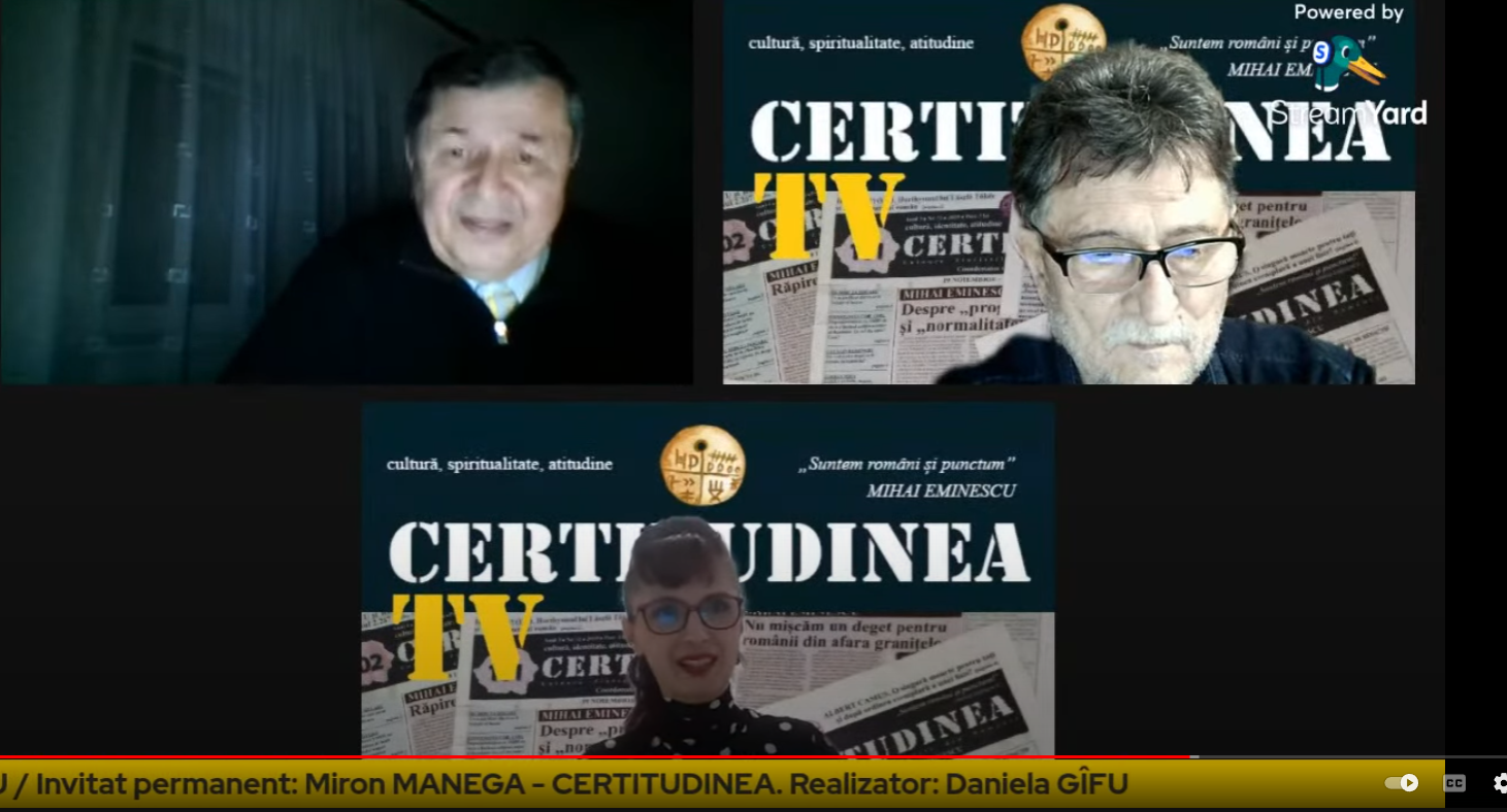 ROMÂNIA SUB AMENINȚAREA UCRAINEI - cu profesorul istoric Corvin Lupu și ziaristul Miron Manega