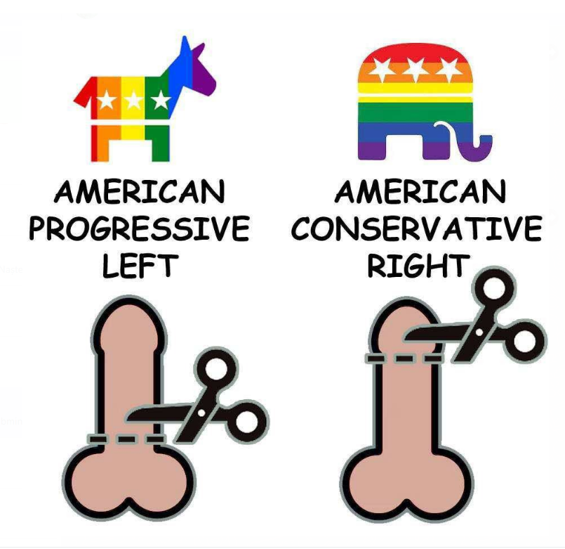 Diferența dintre democrații progresiști și republicanii conservatori