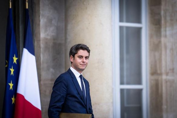 Fă cunoștintă cu iudeul Gabriel Attal - primul premier francez care se declară homosexual!