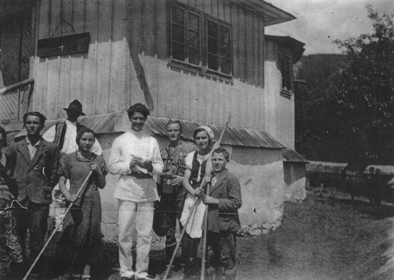 Pe urmele Mișcării Legionare în Bucovina - Tabăra legionară de pe muntele Rarău